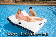 intex 58865 - Надувной матрас с ручками intex 58865 - Надувной матрас с ручками